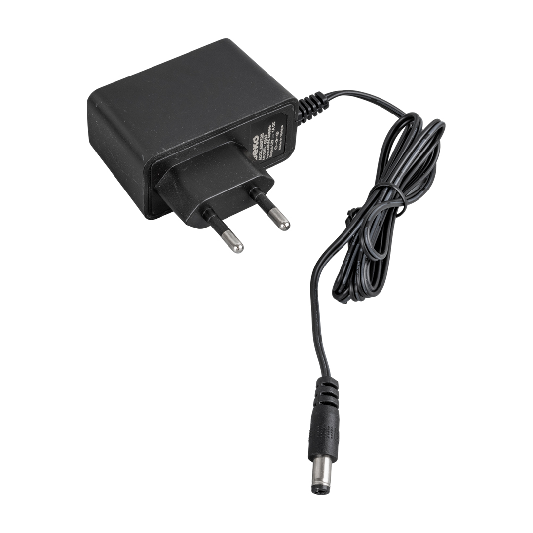 Weko 12 Volt 1 Amper 10 Watt Plastik Kasa Priz Tipi Adaptör (5.5X2.5 Uçlu)