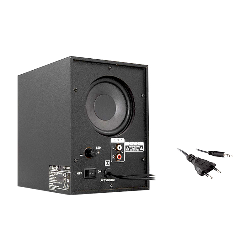 MIKADO MD-1700BT 2+1 SİYAH USB/SD/FM/BT DESTEKLİ HOPARLÖR - SPEAKER