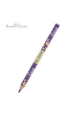 HAPPY GRAPHİX 21-0062-10 JUMBO KURŞUN KALEM 4B 3,5MM VEGAN 30LU