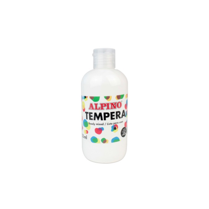 ALPINO DM-030180 TEMPERA SULU BOYA 250ML-BEYAZ