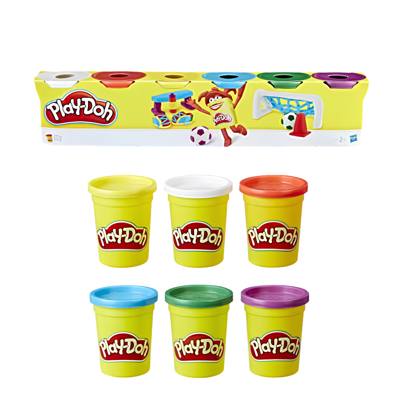 HASBRO PLAY-DOH OYUN HAMURU 6'LI *16