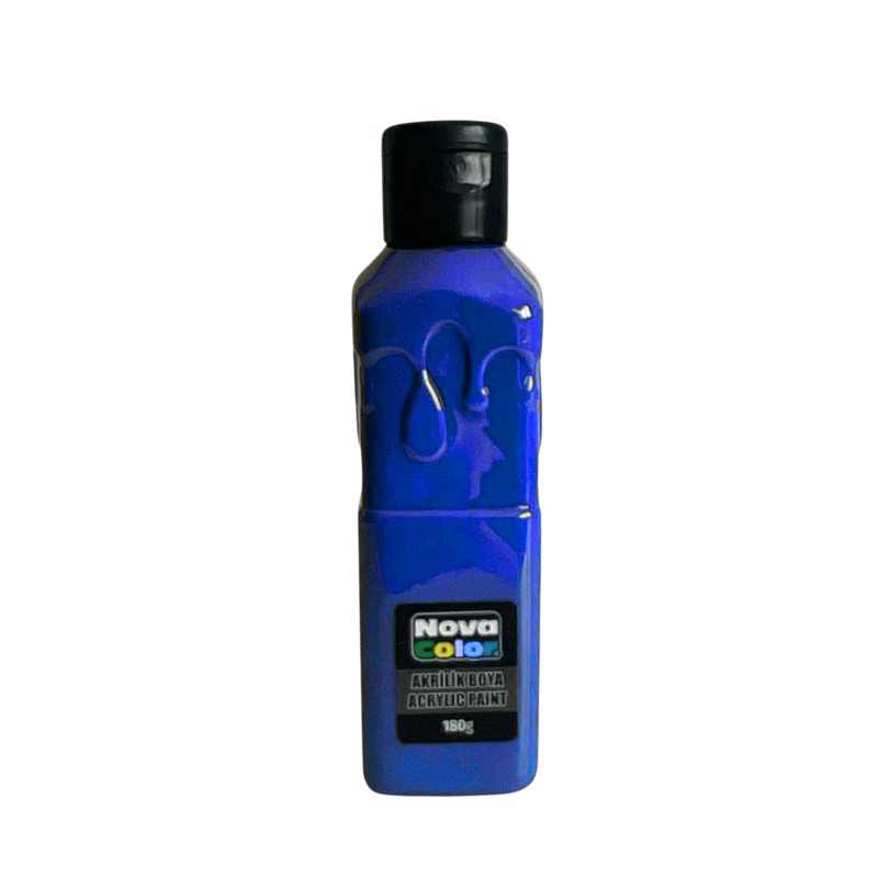 NOVA COLOR NC-1017 LACİVERT AKRİLİK BOYA 180 GR