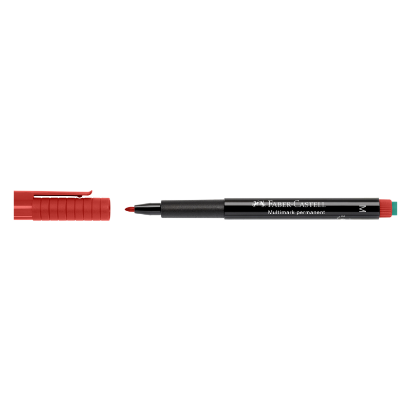 FABER CASTEL PERMANENT (M) KIRMIZI 10'LU