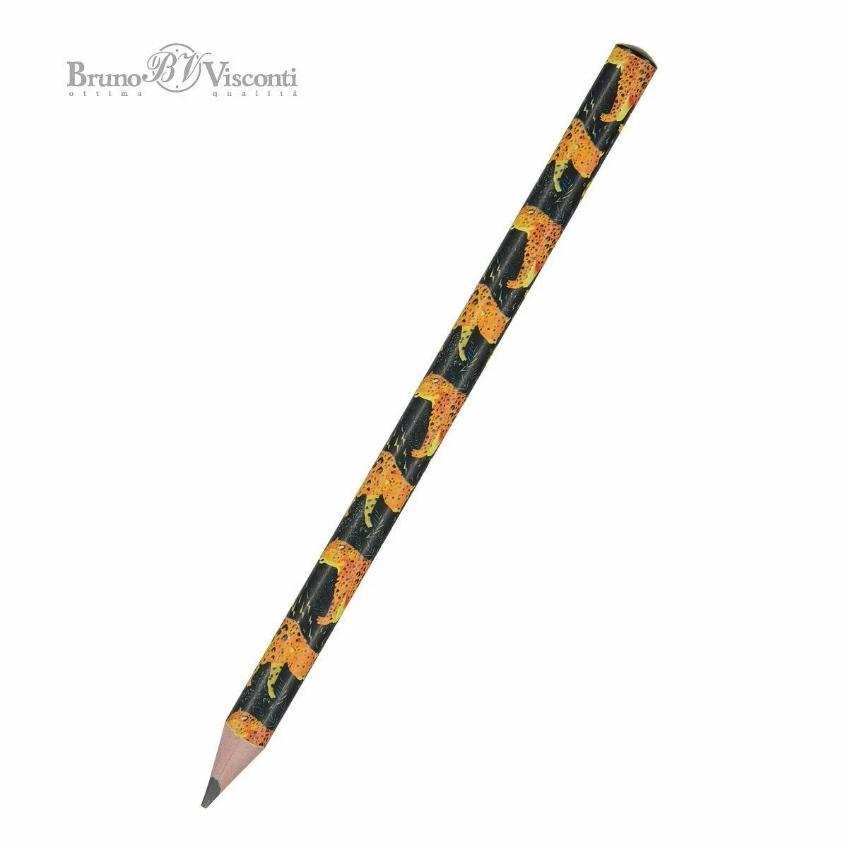 HAPPY GRAPHİX 21-0062-36 JUMBO KURŞUN KALEM 4B 3,5MM LEOPAR 30'LU PAKET