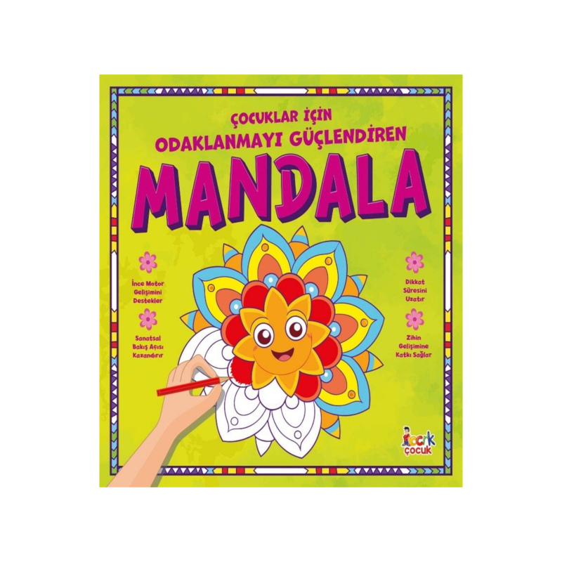 EMA ÇOCUKLAR İÇİN ODAKLANMAYI GÜÇLENDİREN MANDALA