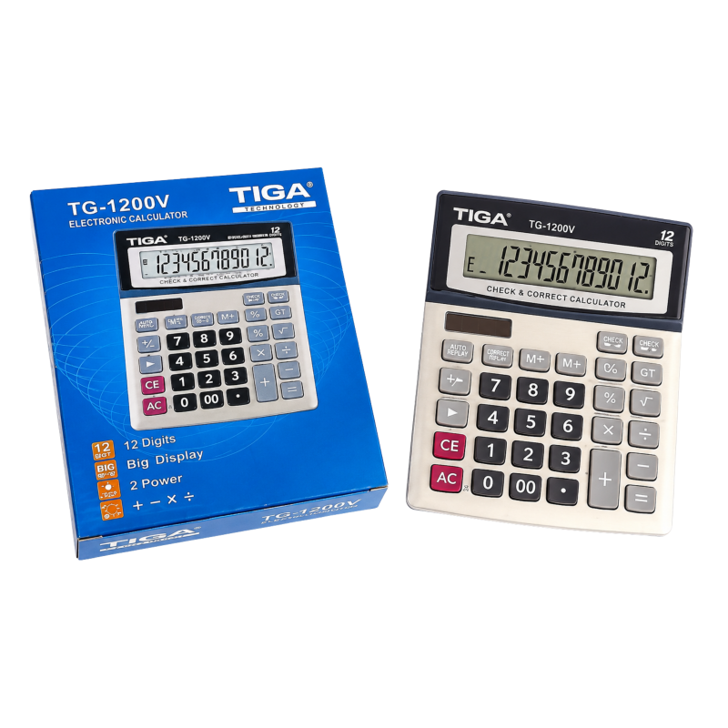TİGA TG-1200VT HESAP MAKİNESİ