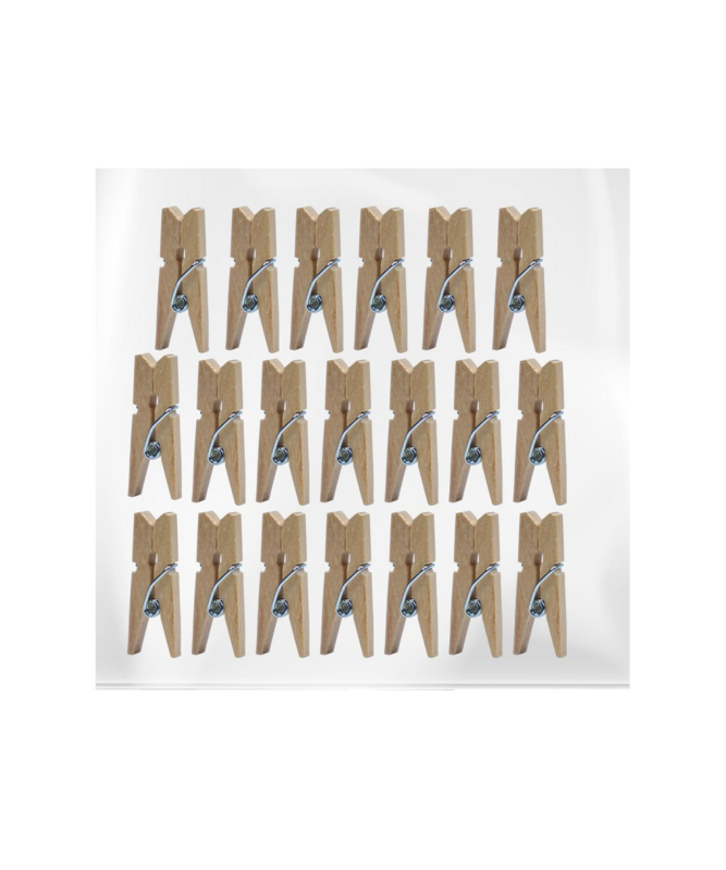 EMİN NATUREL AHŞAP MANDAL 3,5CM* 12 'Lİ*12
