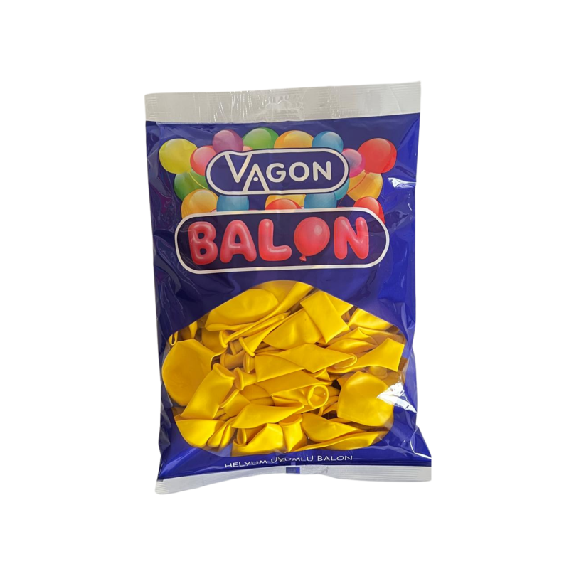 VAGON 8003 SARI BALON 100'LÜ*30 >