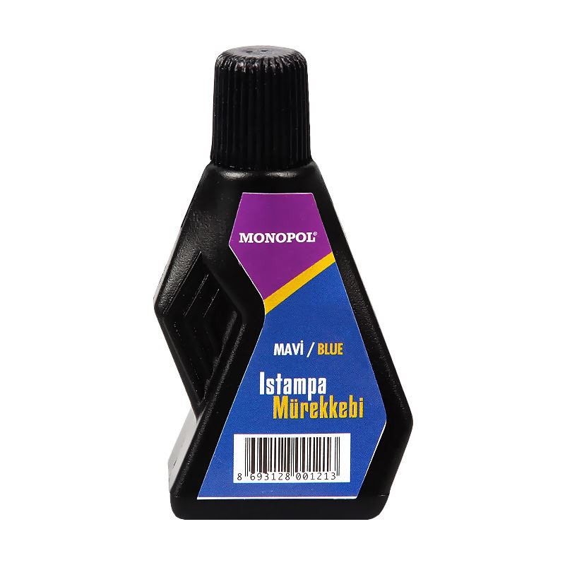 MONOPOL 1121 ISTAMPA MÜREKKEBİ MAVİ 12'Lİ *24