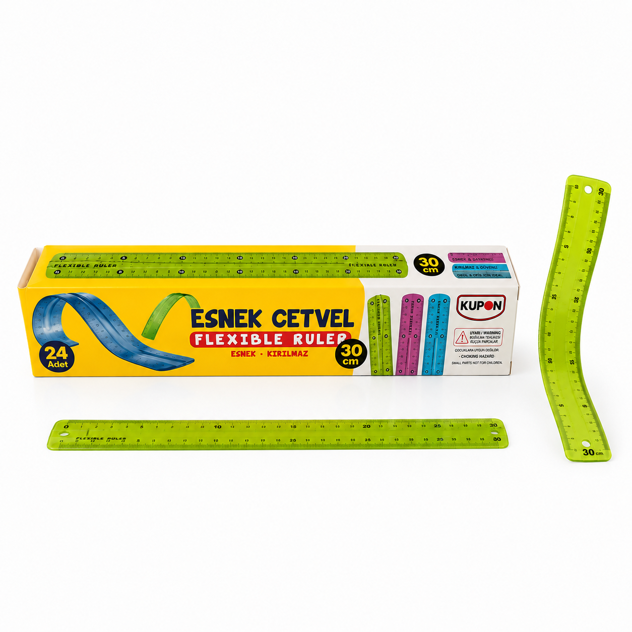 KUPON KFC-30 ESNEK CETVEL 30CM 24'LÜ