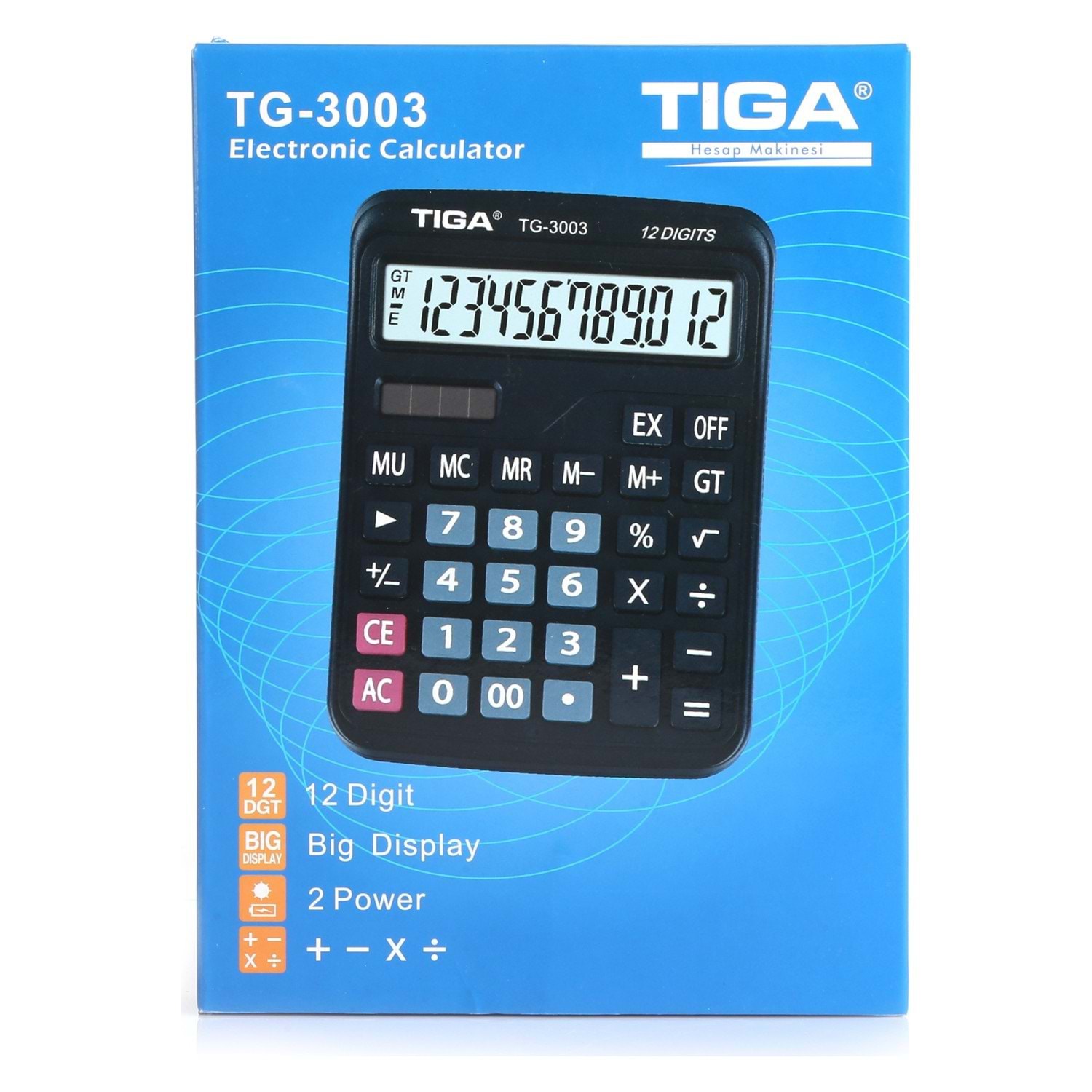 TİGA TG-3003 HESAP MAKİNESİ