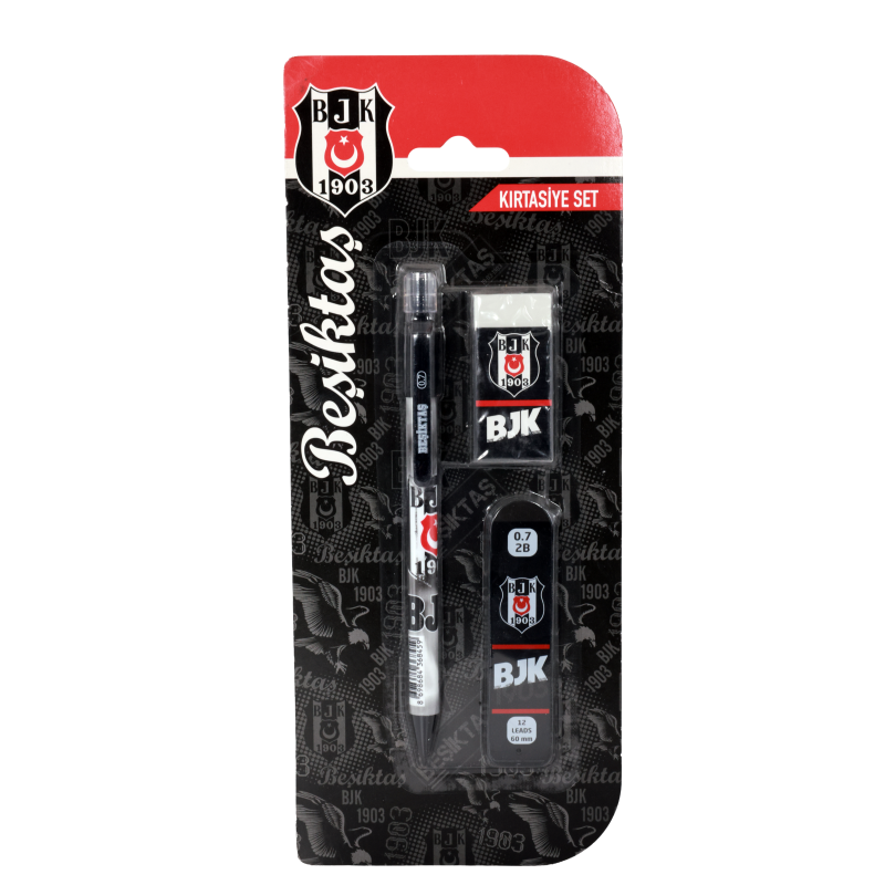 BEŞİKTAŞ 3'LÜ KIRTASİYE SETİ VERSATİLLİ 24'LÜ PAKET