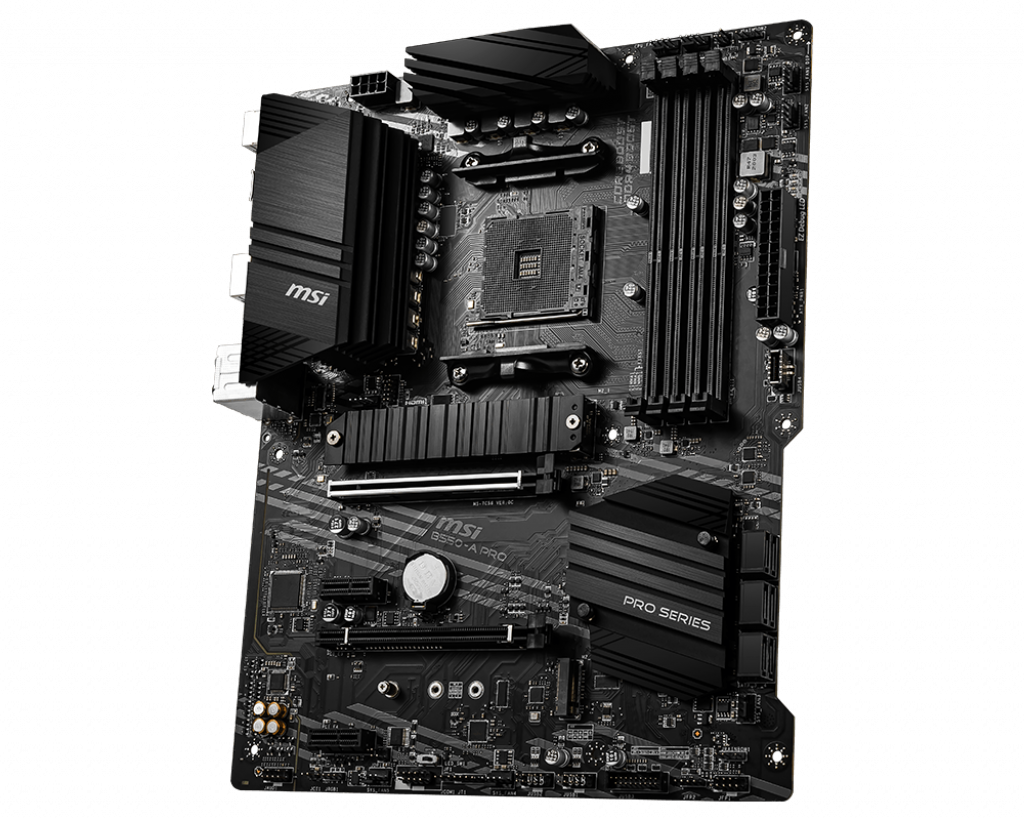 MSI B550-A PRO DDR4 3200MHZ 1XHDMI 1XDP 2XM.2 USB 3.2 ATX AM4 (AMD 5000/4000G/3000 SERİLERİ İLE UYUMLU)
