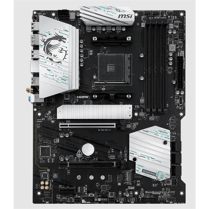 MSI B550 GAMING WIFI DDR4 4866MHZ 1XHDMI 1XDP 2XM.2 USB ATX AM4 (AMD AM4 5000/5000G/4000G/3000 SERİLERİ İLE UYUMLU)
