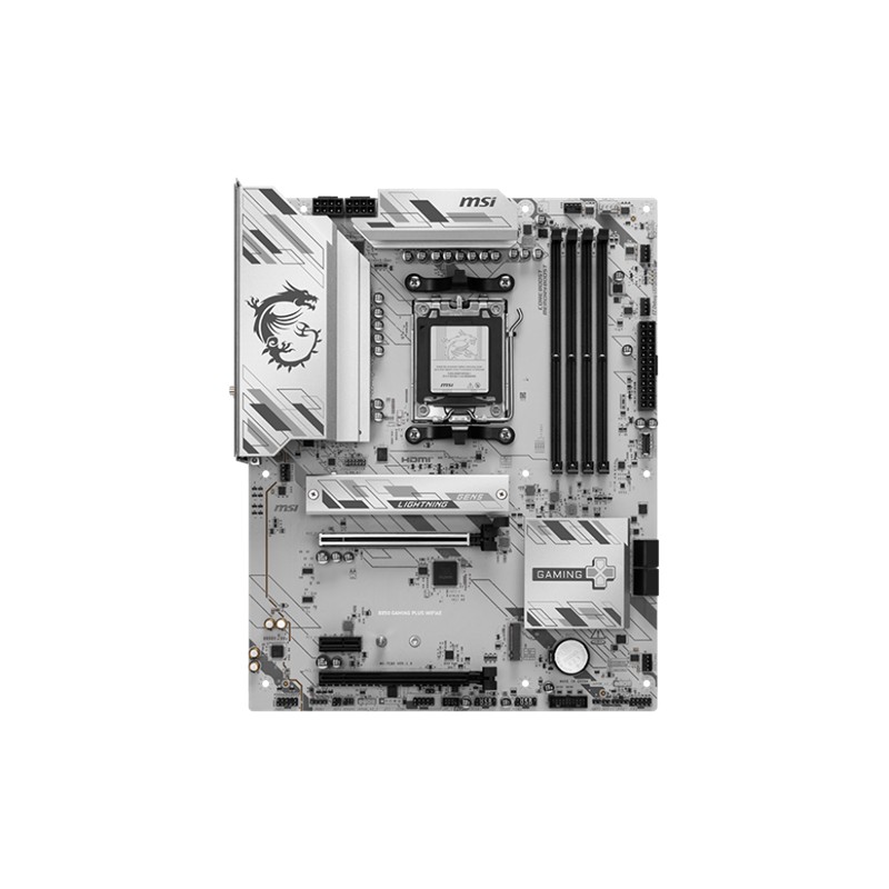 MSI B850 GAMING PLUS WIFI6E DDR5 8200MT/S 1XHDMI 1XDP 2XM.2 ATX AM5 (AMD AM5 9000/8000/7000 SERİLERİ İLE UYUMLU)