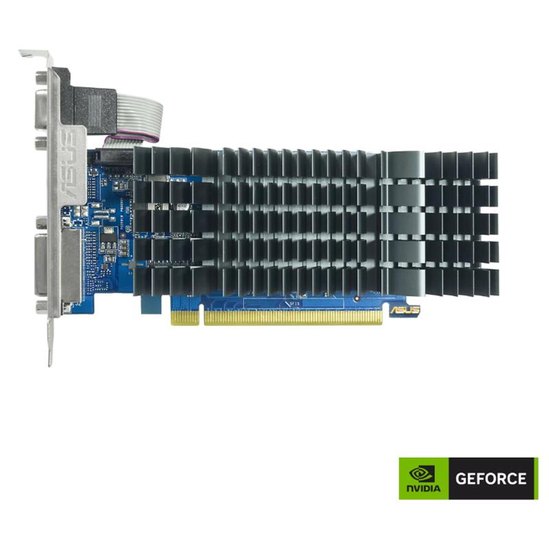 ASUS GT710-SL-2GD5-BRK-EVO GEFORCE GT710 LP 2GB DDR5 64Bit VGA/DVI/HDMI