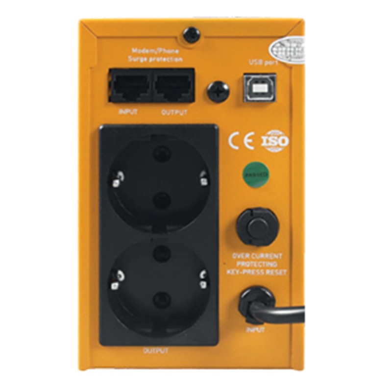MAKELSAN ROAR 650VA 1F/1F (1X7AH) 5/10DK LINE INTERAKTIF UPS (360W)