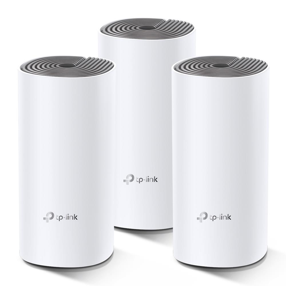 TP-LINK DECO E4 1200MBPS MESH WIFI SİSTEMİ (ÜÇLÜ)