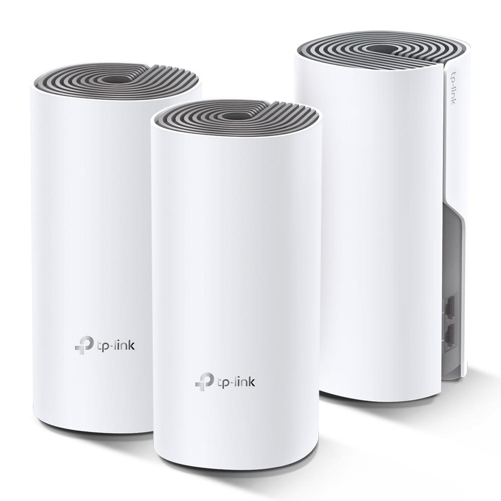 TP-LINK DECO E4 1200MBPS MESH WIFI SİSTEMİ (ÜÇLÜ)