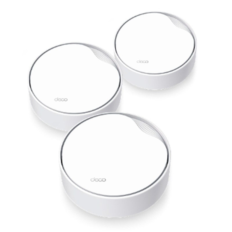TP-LINK DECO X50-POE AX3000 MESH EV WIFI6 SİSTEMİ (İKİLİ)