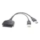 USB 3.0 to 2.5" inç Sata HDD - SSD Çevirici 22 Pin Driver Veri Kablosu