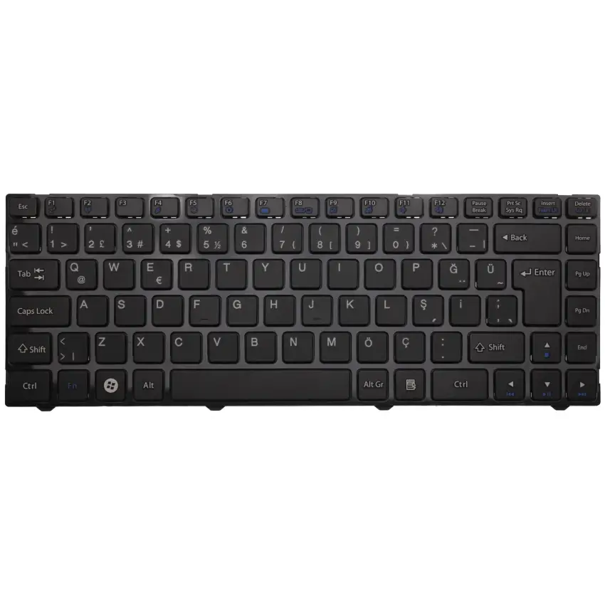 Medion B14Y Notebook Klavye (Siyah TR)