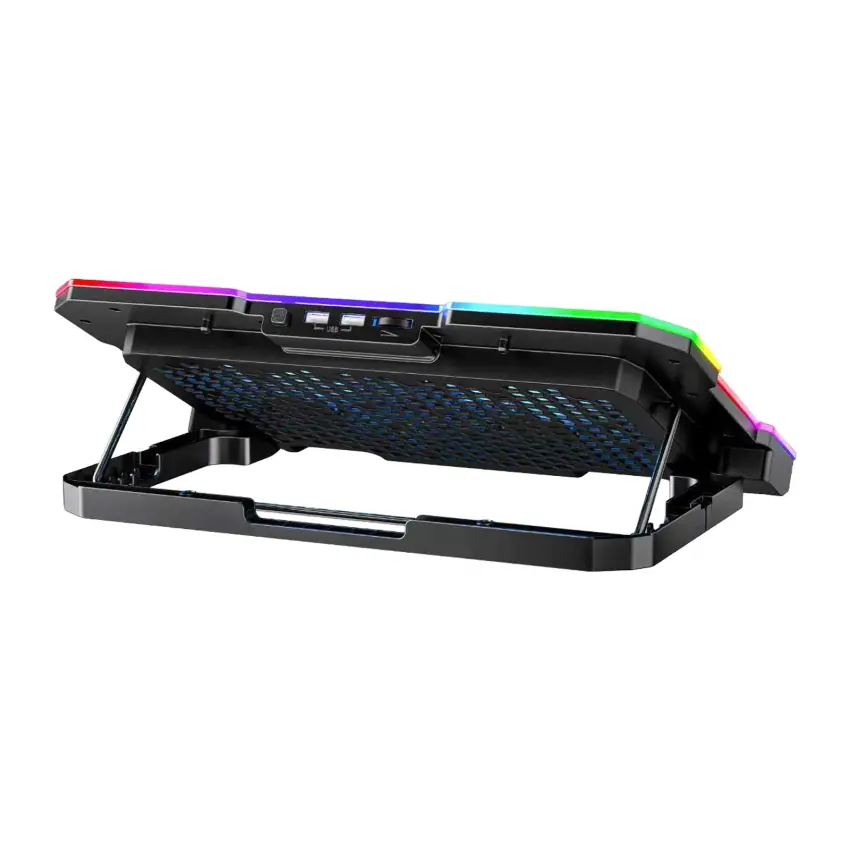 Thermaflow X6 RGB 6 Fanlı 10 RGB Modlu 9-17’’ Notebook Soğutucu Stand Laptop Soğutucu