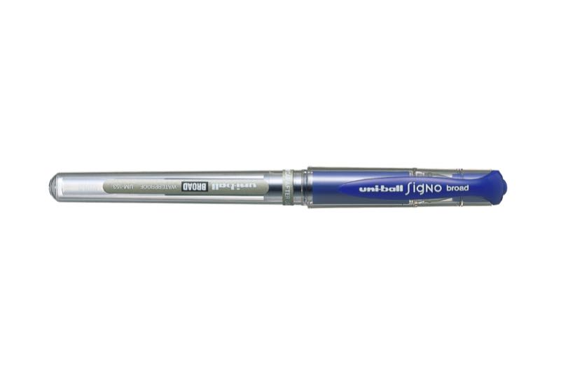 UNİ UM-153 İMZA KALEMİ 1MM MAVİ