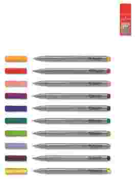 FABER GRİP FİNEPEN 0.4MM SİYAH 151699