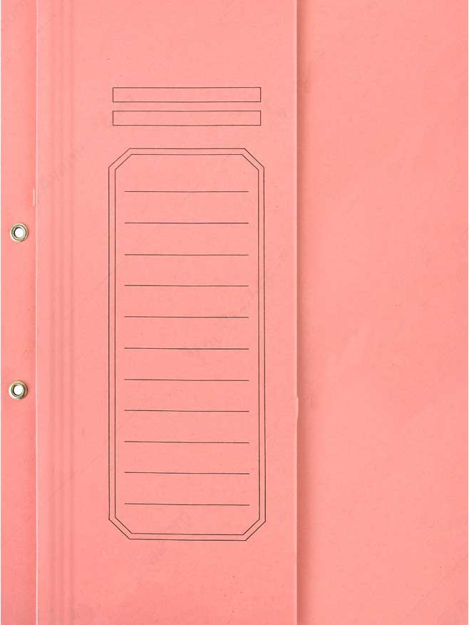 ALEMDAR LÜKS YARIM KAPAK KARTON DOSYA 25Lİ PK PEMBE