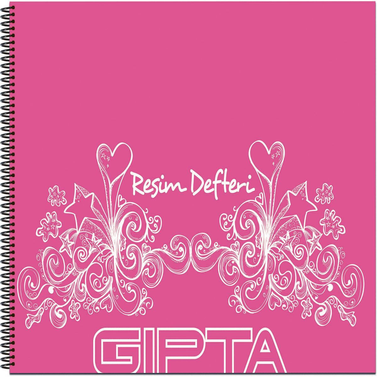GIPTA 1773 RESİM DEFTERİ 35X50 SPİRALLİ PP KPK 25YP