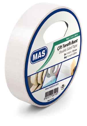 MAS 2614 ÇİFT TARAFLI BANT 38X25