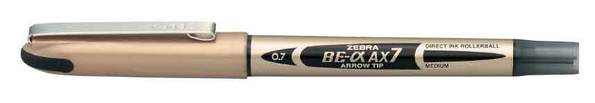 ZEBRA AX7 ROLLER KALEM 07MM SİYAH