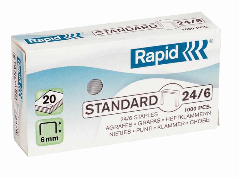 RAPİD ZIMBA TELİ 24/6 1000 Lİ STANDART