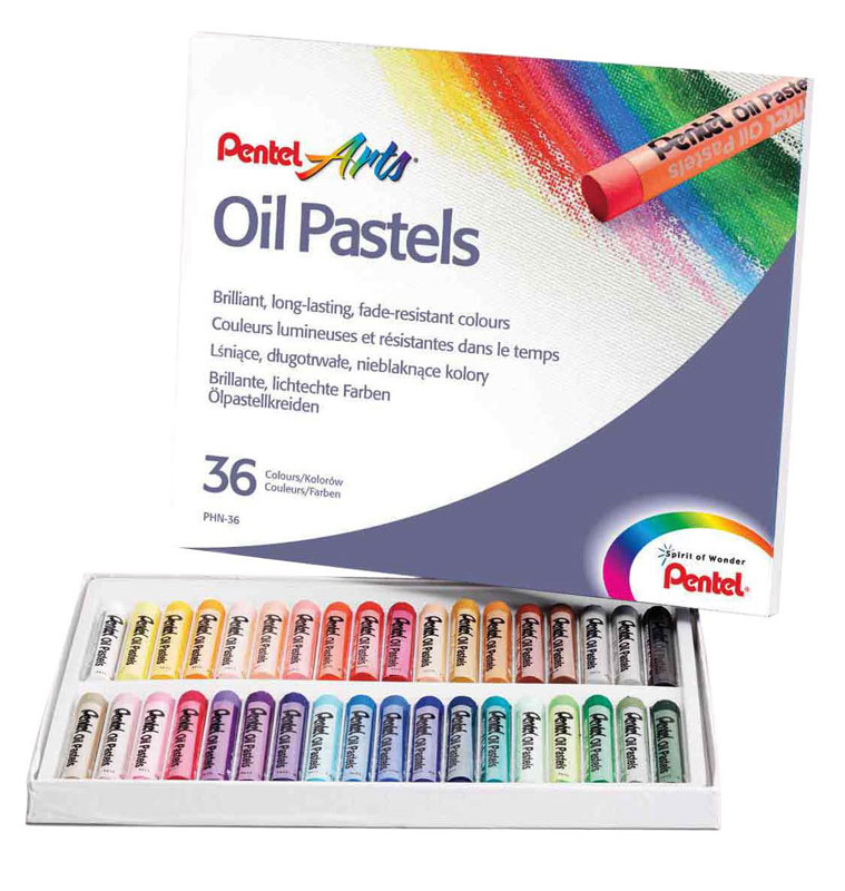 PENTEL PHN36 YAĞLI PASTEL 36LI