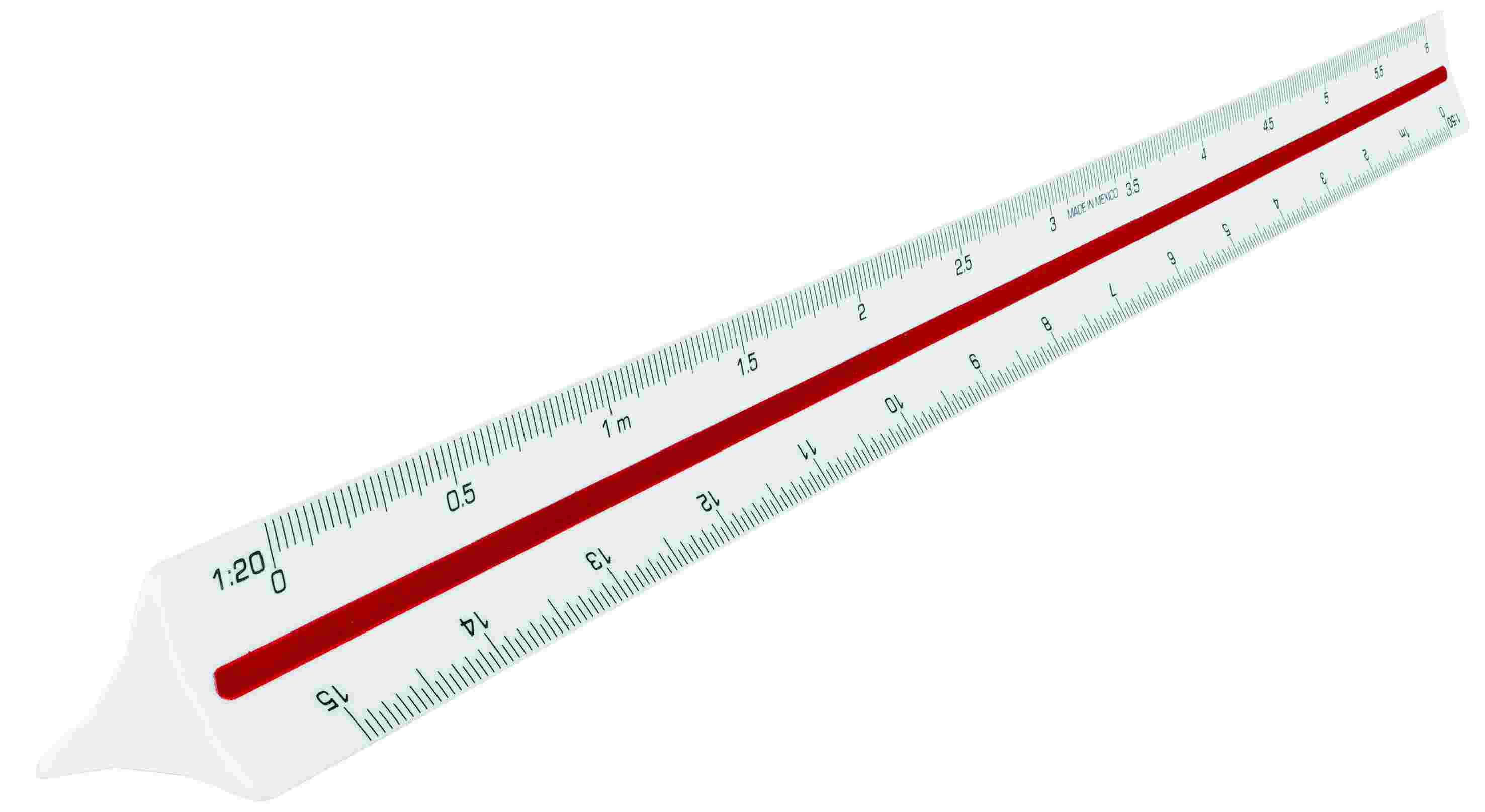 MAPED 240013 CETVEL ÖLÇEKLİ TRİPLE DESİMETRE