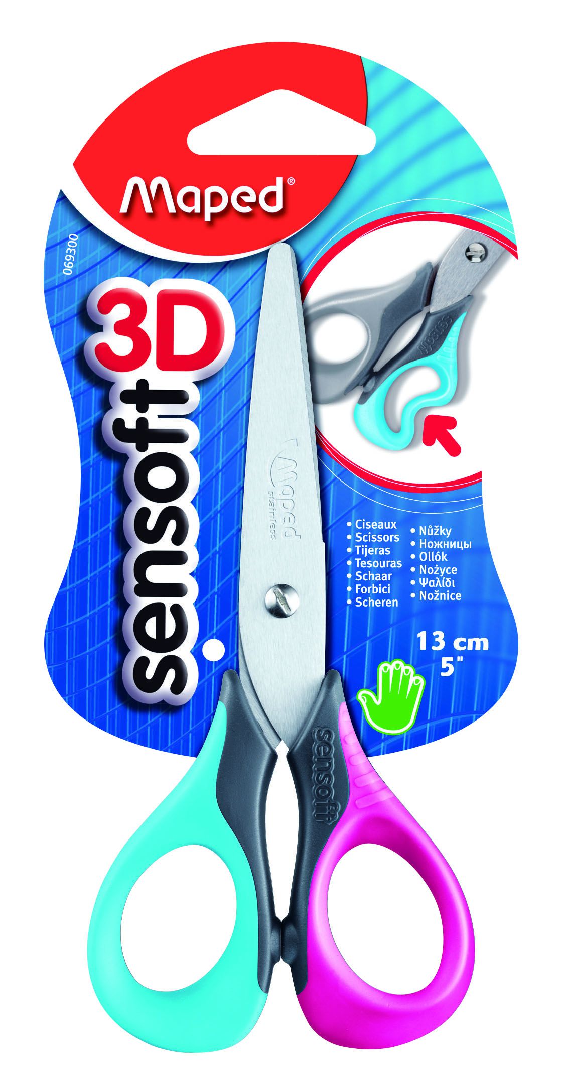 MAPED 069300 MAKAS SENSOFT 13CM