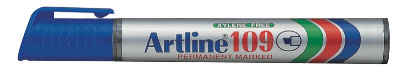 ARTLİNE 109 PERMANENT MARKÖR KESİK UÇ MAVİ