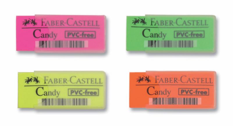 FABER SİLGİ CANDY PLASTİK KILIFLI 30LU 000018-784000