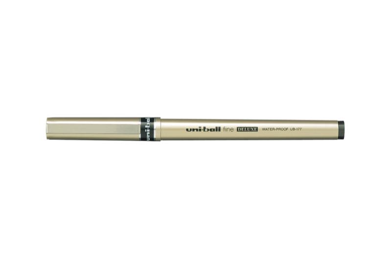 UNİ UB-177 FİNE DELUXE ROLLER KALEM 07MM MAVİ