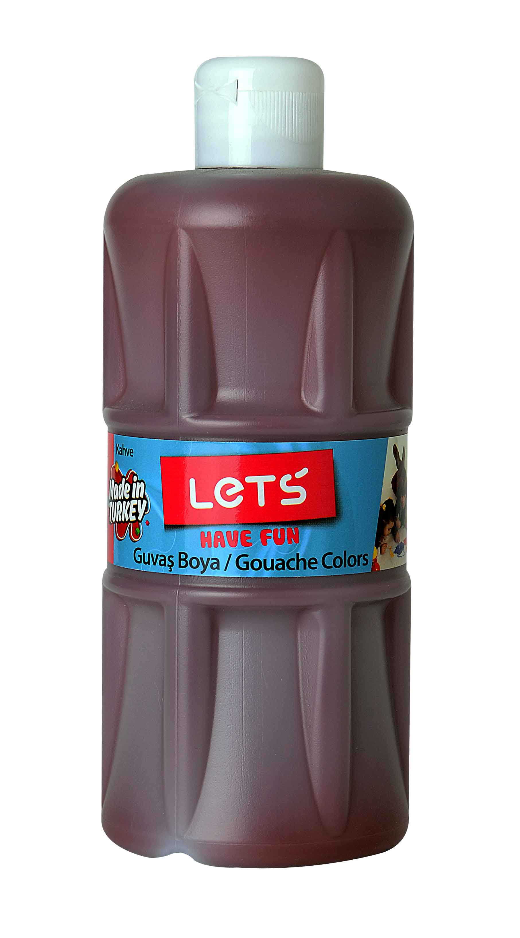 LETS L5108 GUAJ BOYA 500ML KAHVERENGİ
