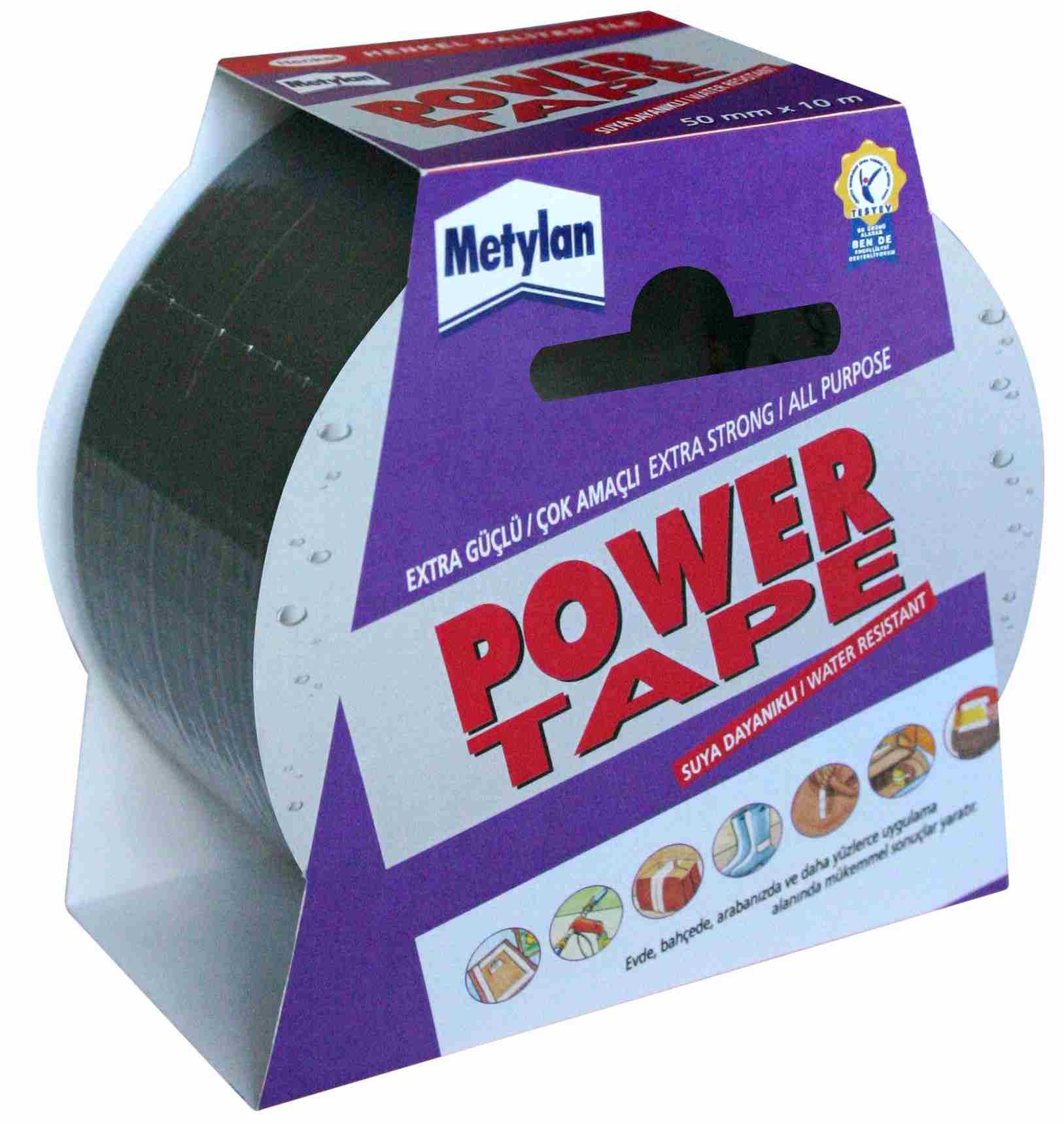 PATTEX 1870313 POWER TAPE GRİ 50X10M