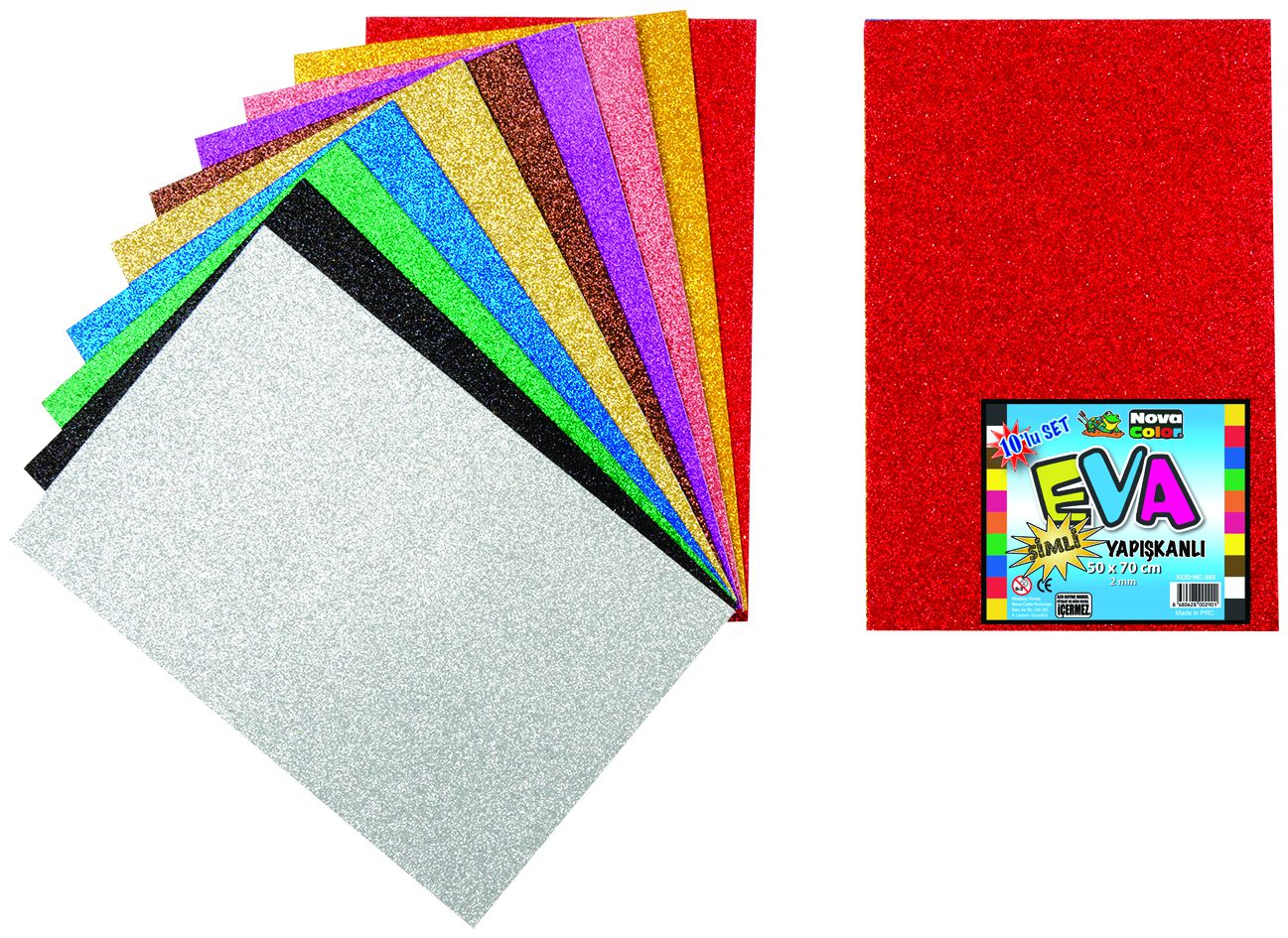 NOVA COLOR NC-365 EVA 50X70 YAP.SİMLİ