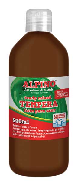 ALPİNO DM-030177 TEMPERA BOYA 500ML KAHVE