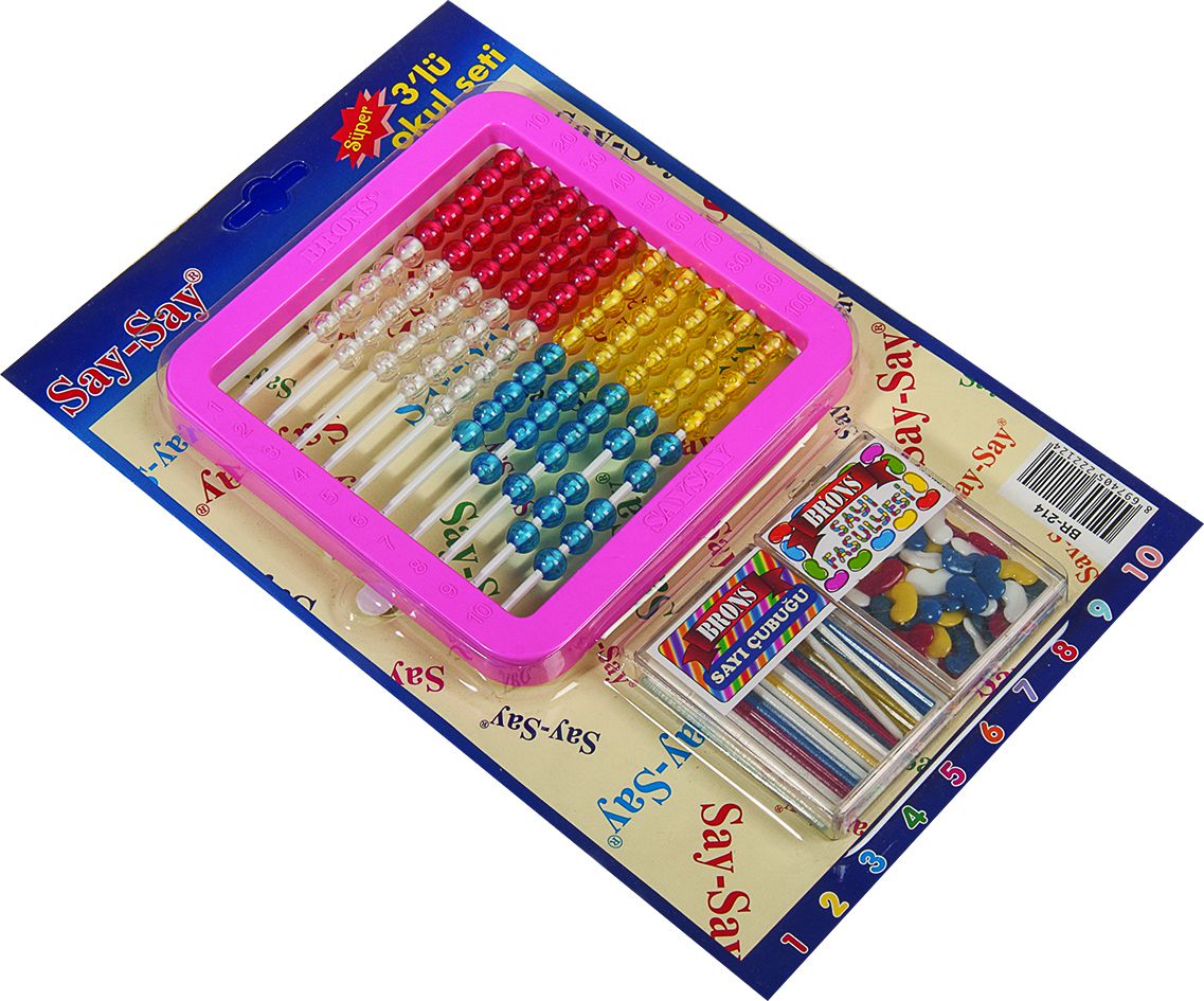 BRONS BR-214 SAY SAY SET BÜYÜK KARTELA