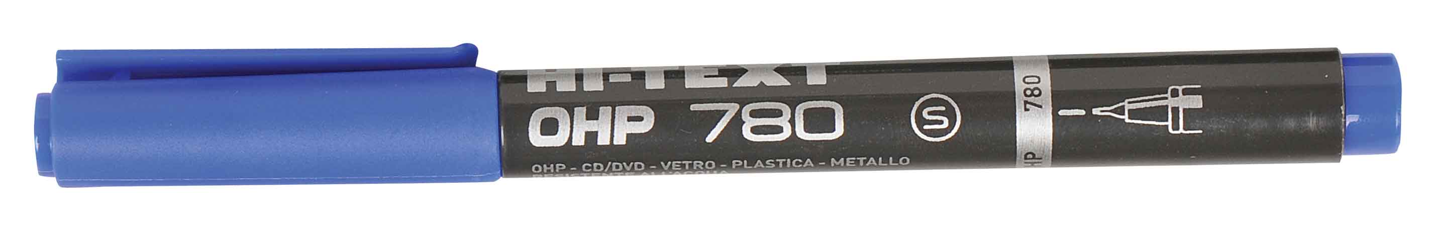Hİ-TEXT 780SM ASETAT KALEMİ (S) MAVİ