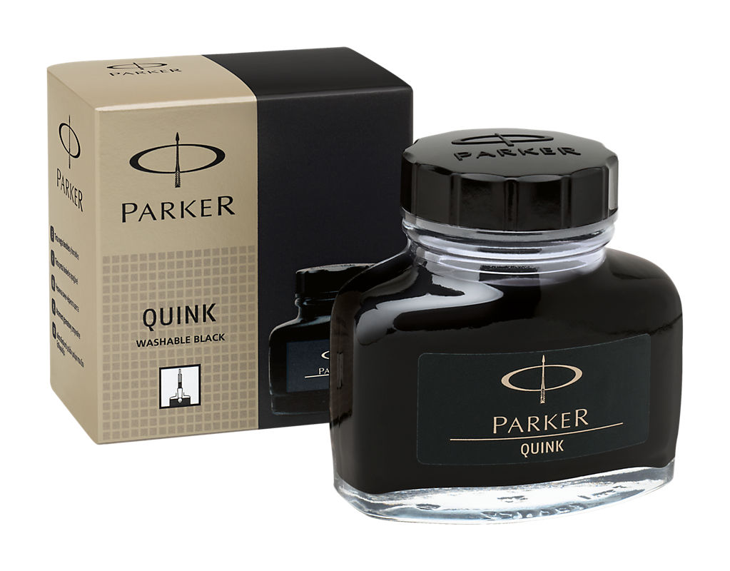 PARKER 1950375 QUİNK ŞİŞE MÜREKKEP SİYAH