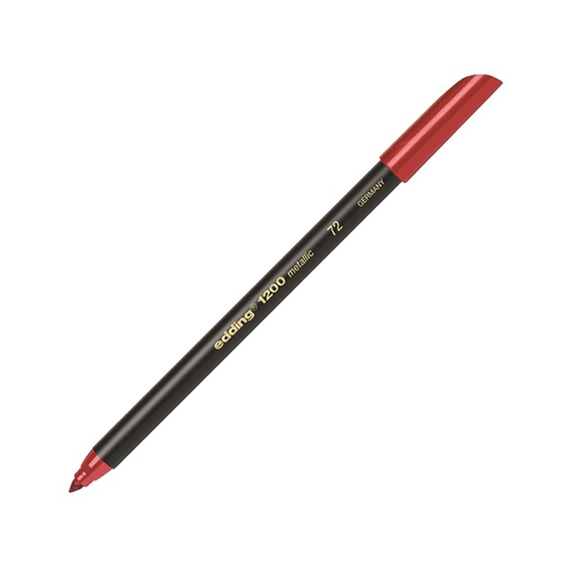 EDDİNG GRAFİK KALEMİ 1200-72 METALİK KIRMIZI