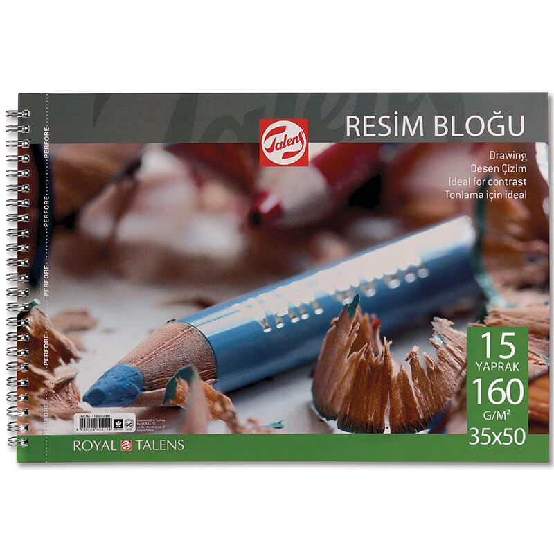 TALENS 480305- 97 SPR ÇİZİM BLOK 160GR 35X50 15YP