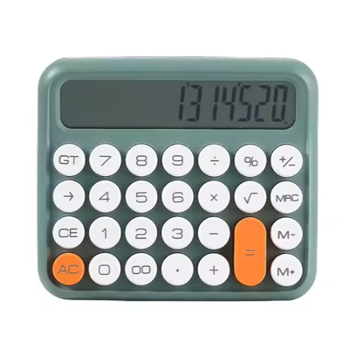 Kruxon ZR741 JN-800 JUNNO YEŞİL HESAP MAKİNESİ